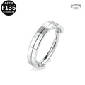 ASTM F136 Titanium 16G Segment Clicker Hypoallergenic Piercing Jewelry