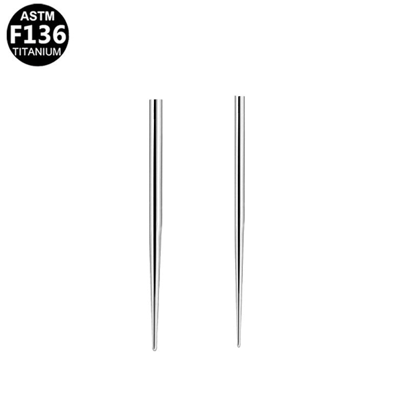 ASTM F136 Titanium Uncture Guiding Needle for External Thread Hypoallergenic