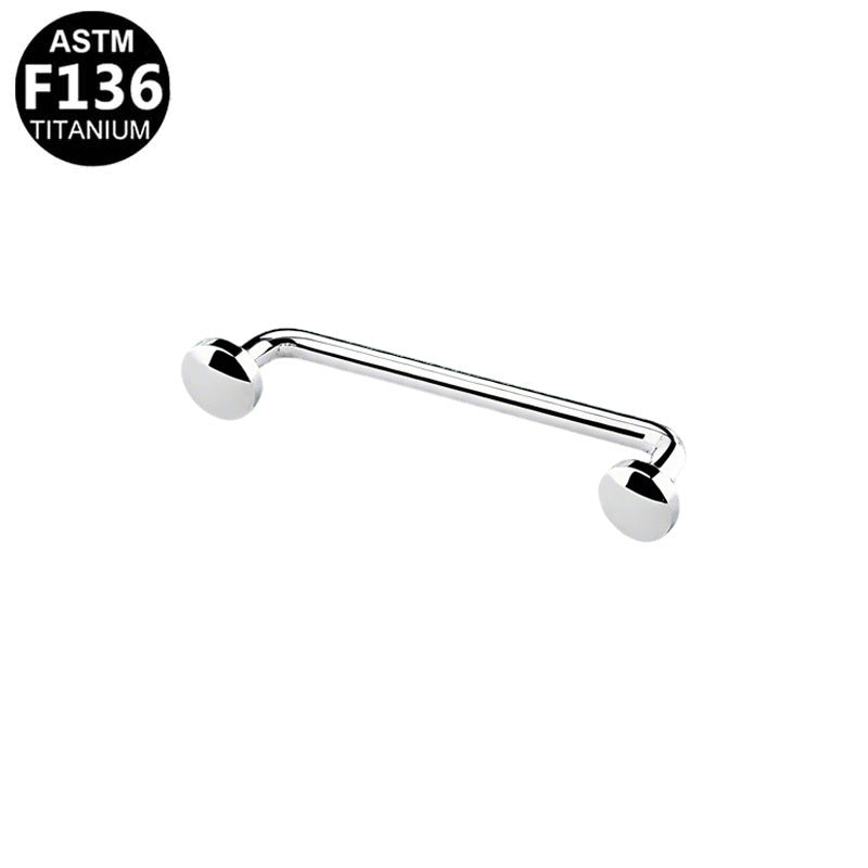 ASTM F136 Titanium 16G Flat Top Internal Thread Dermal Anchor Hypoallergenic Piercing Jewelry