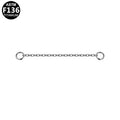 ASTM F136 Titanium Chain Hypoallergenic Titanium Piercing Jewelry